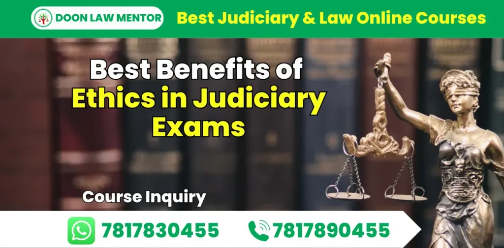 Ethics in judiciary