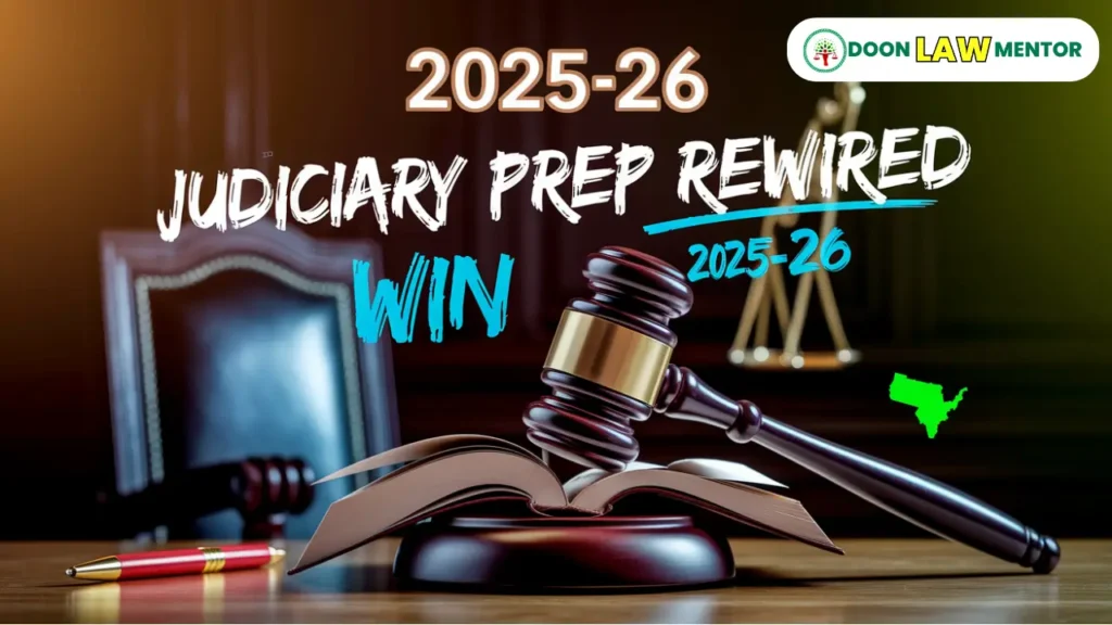 Judiciary Exam 2025-26