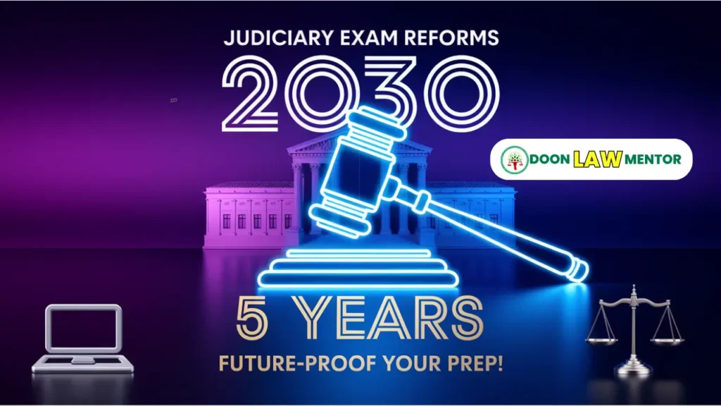 judiciary exam reforms