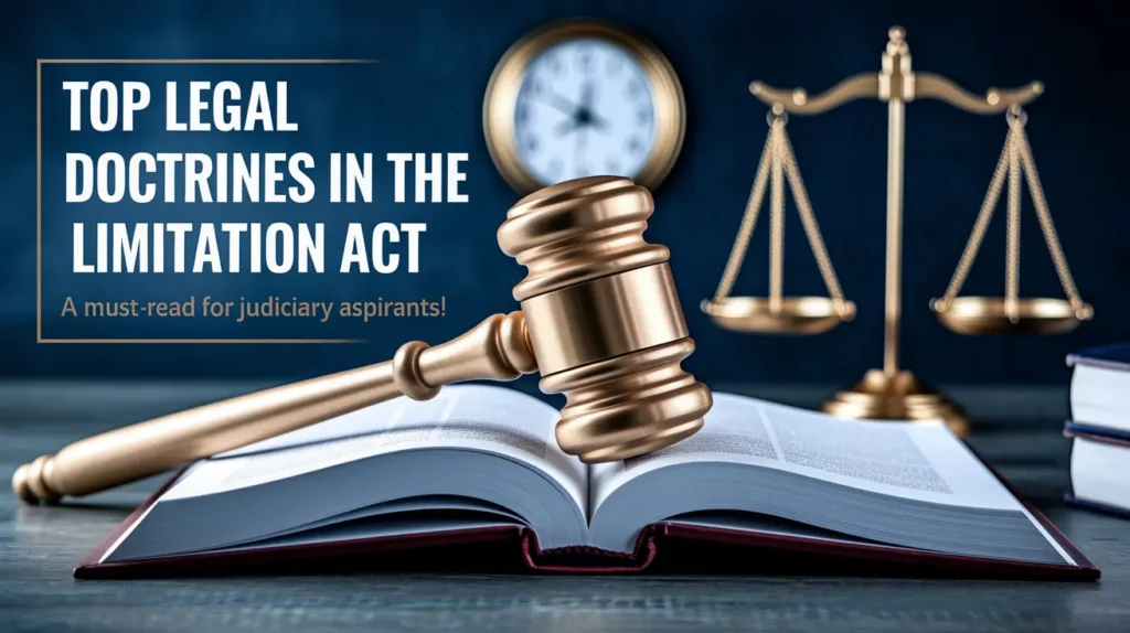 Legal Doctrines Under the Limitation Act